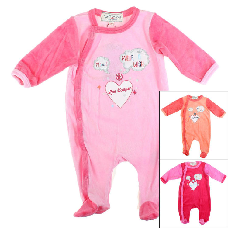 Picture of LCIK114-LEE COOPER THERMAL FLEECY GROWS/SLEEPSUIT